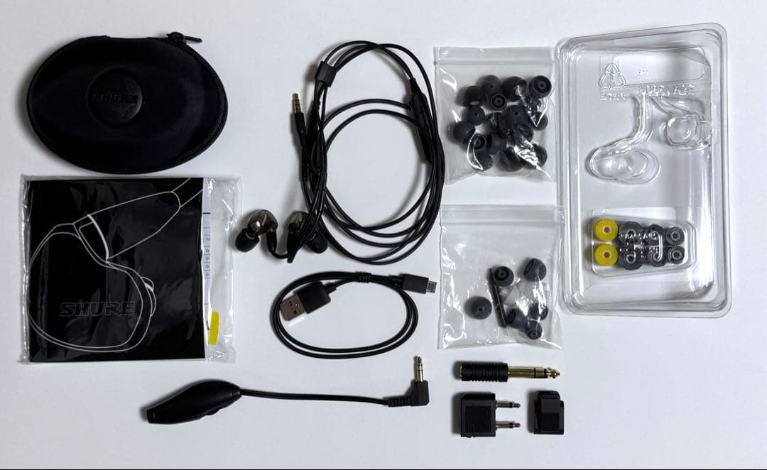 美品 SHURE ( シュア ) SE535 カナル型イヤホン