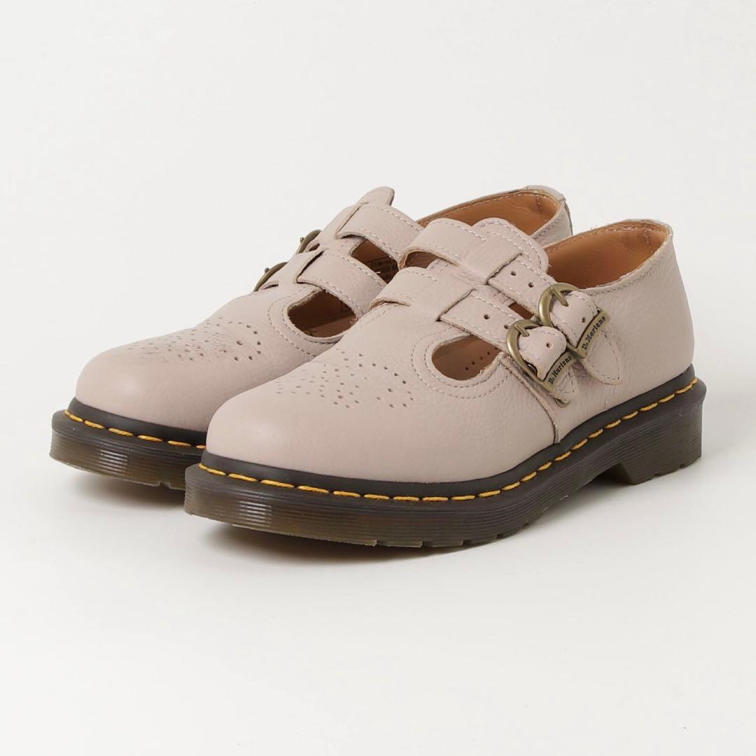 Dr. Martens UK4 8065 メリージェーン　ベージュ ローファー