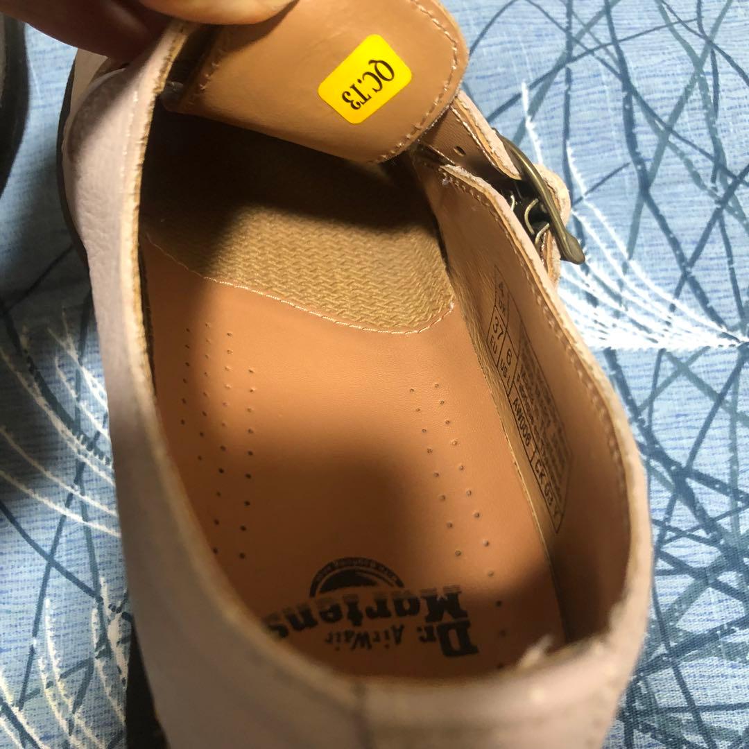 Dr. Martens UK4 8065 メリージェーン　ベージュ ローファー