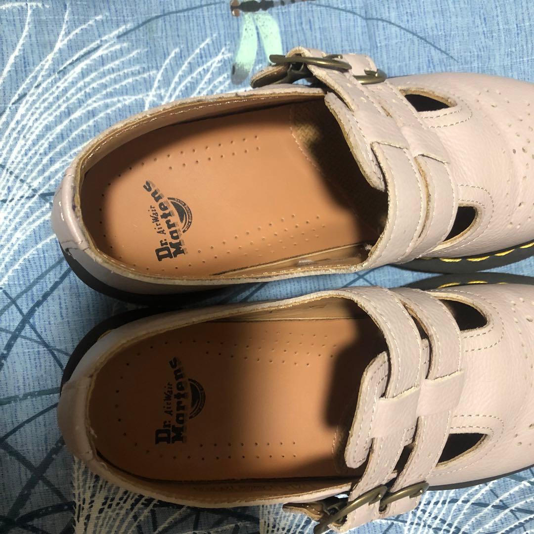 Dr. Martens UK4 8065 メリージェーン　ベージュ ローファー