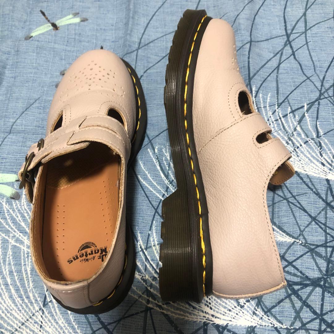 Dr. Martens UK4 8065 メリージェーン　ベージュ ローファー