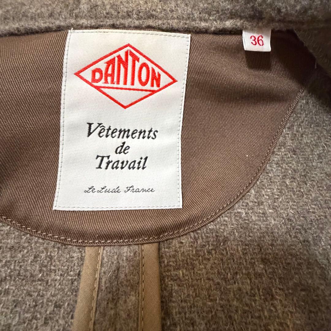 DANTON ウールジャケット サイズ36 グレー