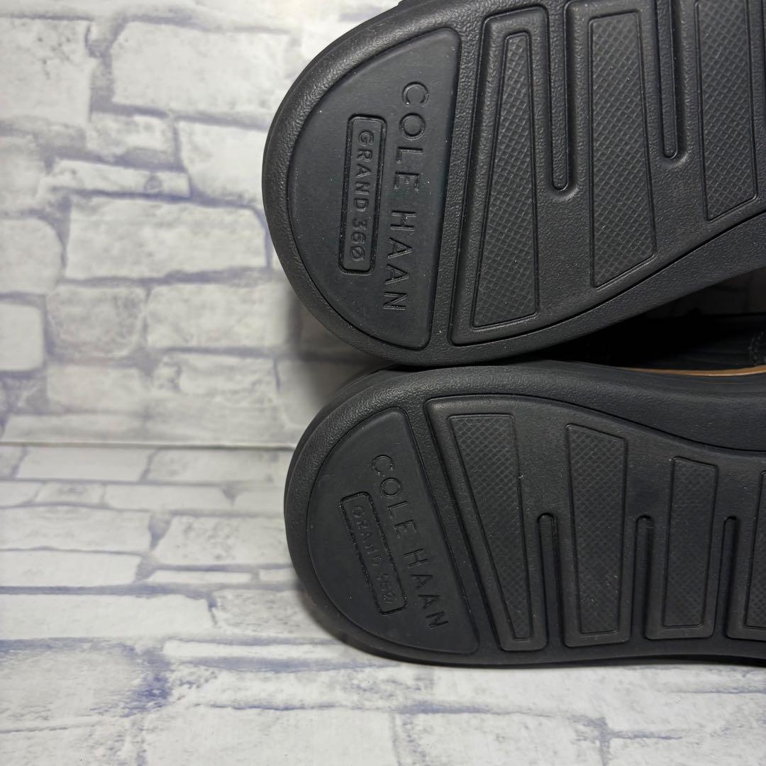 未使用級 コールハーン オリジナルグランド ウィングチップ オックスフォード 黒