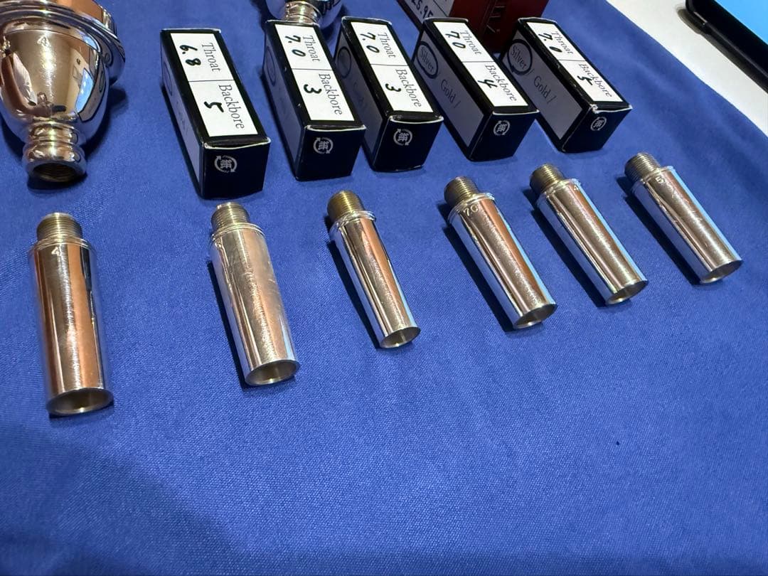 Glanz グランツトロンボーンツーピースマウスピース太管セット