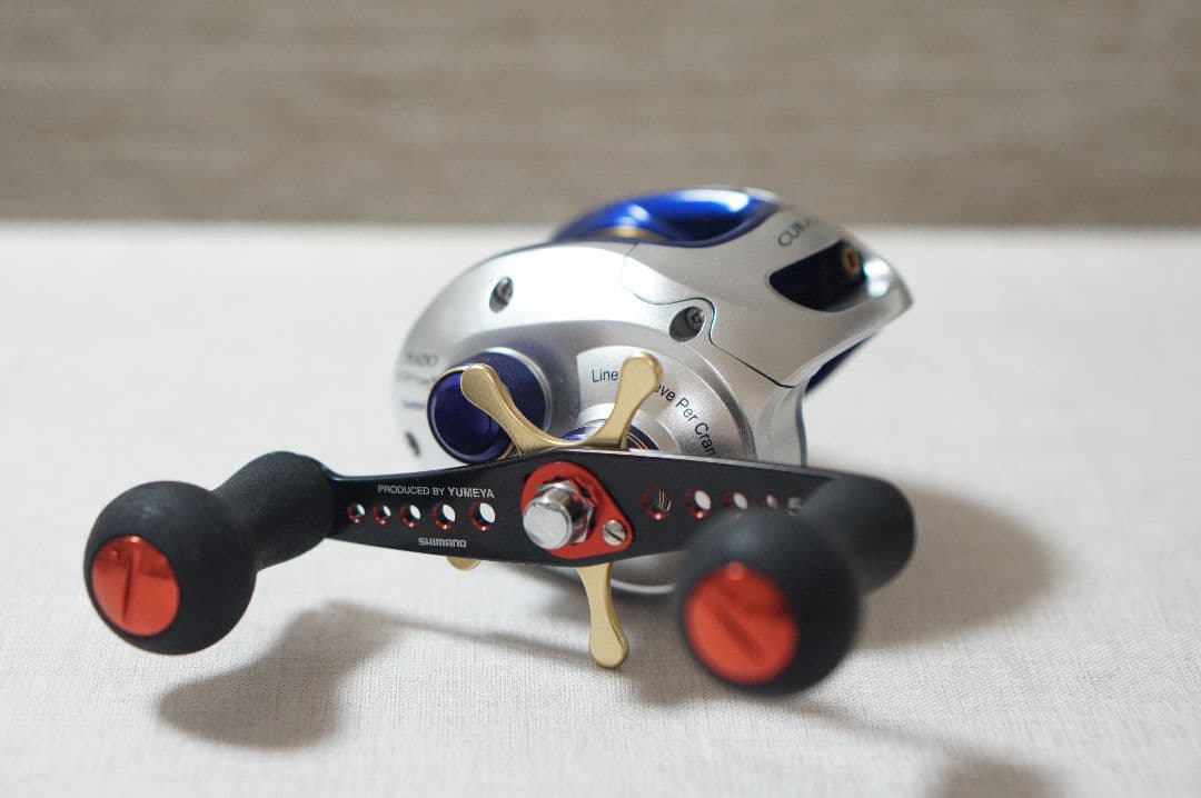 【機関良好OH済み】​シマノ クラド 300H Type-J夢屋ハンドルカスタム