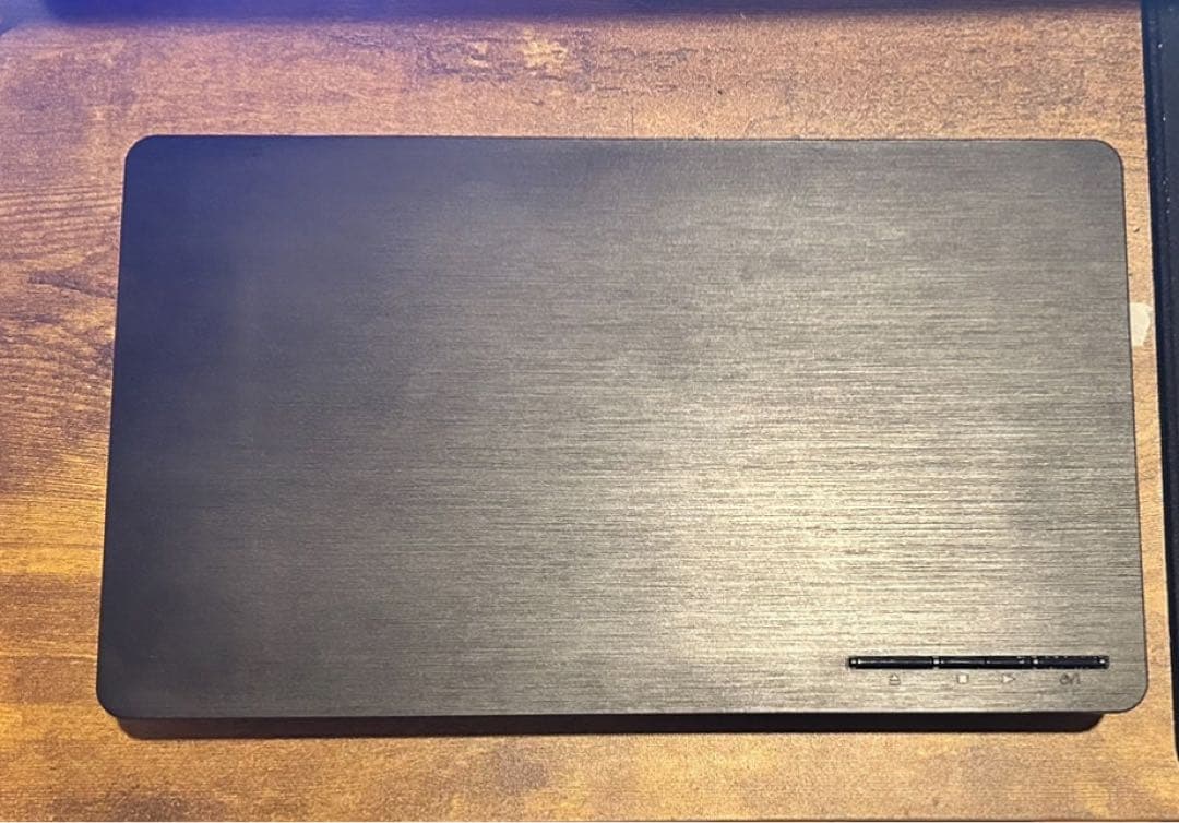 Panasonicブルーレイプレイヤー4K & iodata外付けHDDも同封。