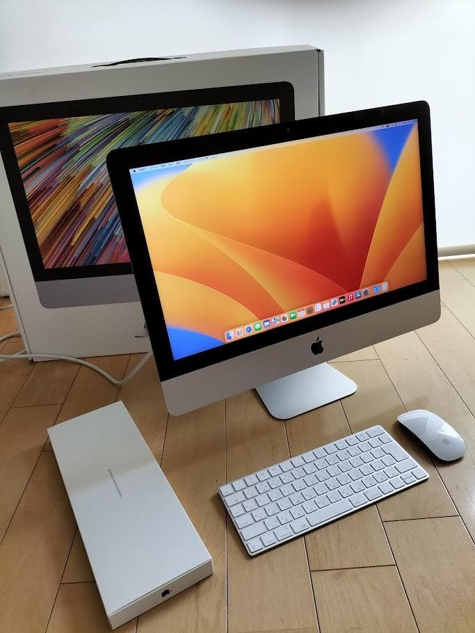 iMac 4K 2017 キーボード・マウス,元箱付き