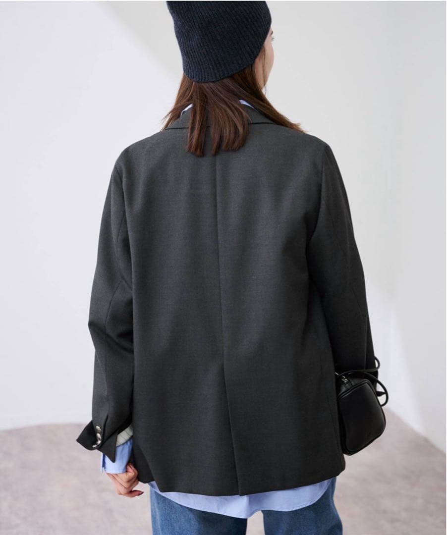 FRAMeWORK TWRカルゼDBジャケット　グレー