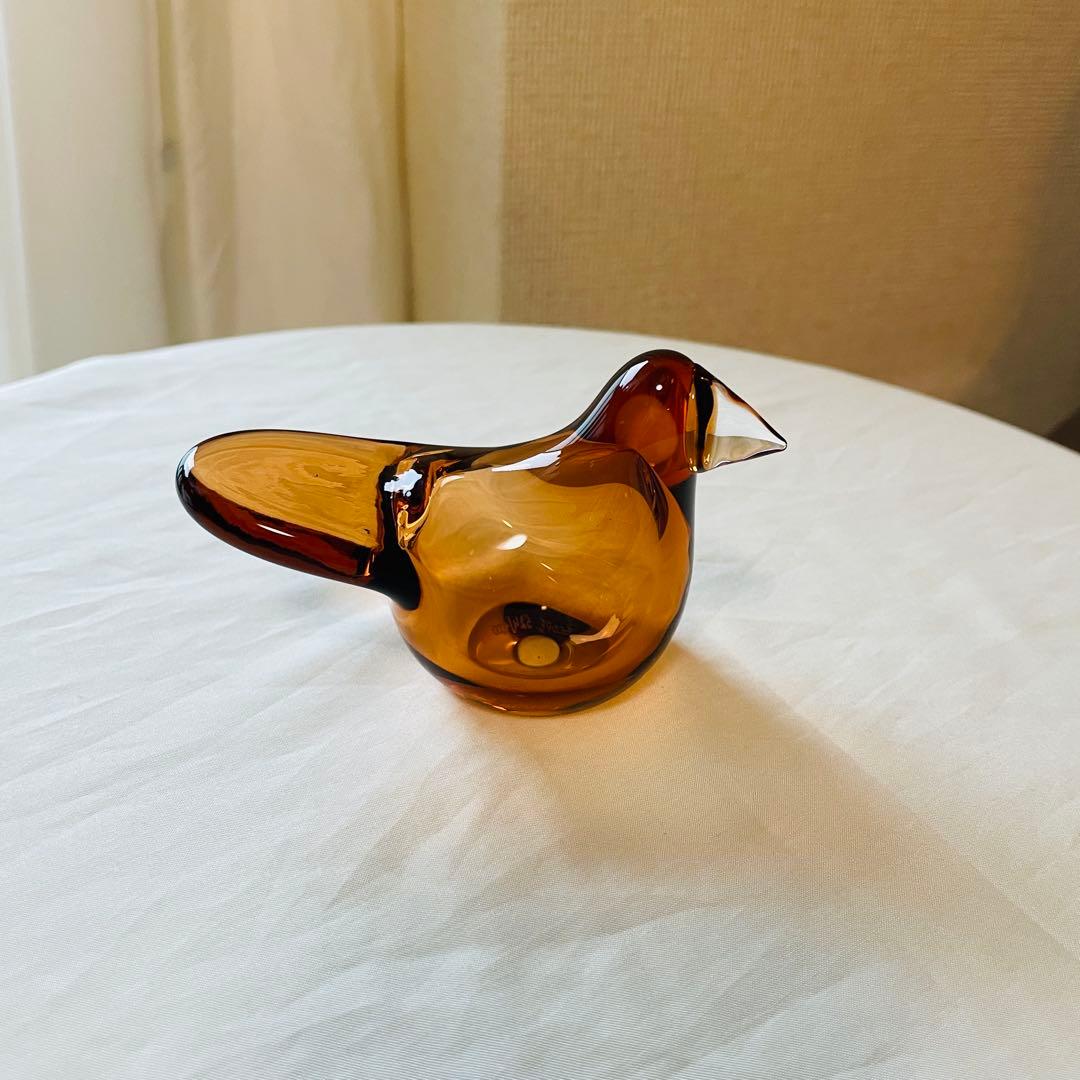 イッタラ / バード シエッポ セビリアオレンジ×クリア