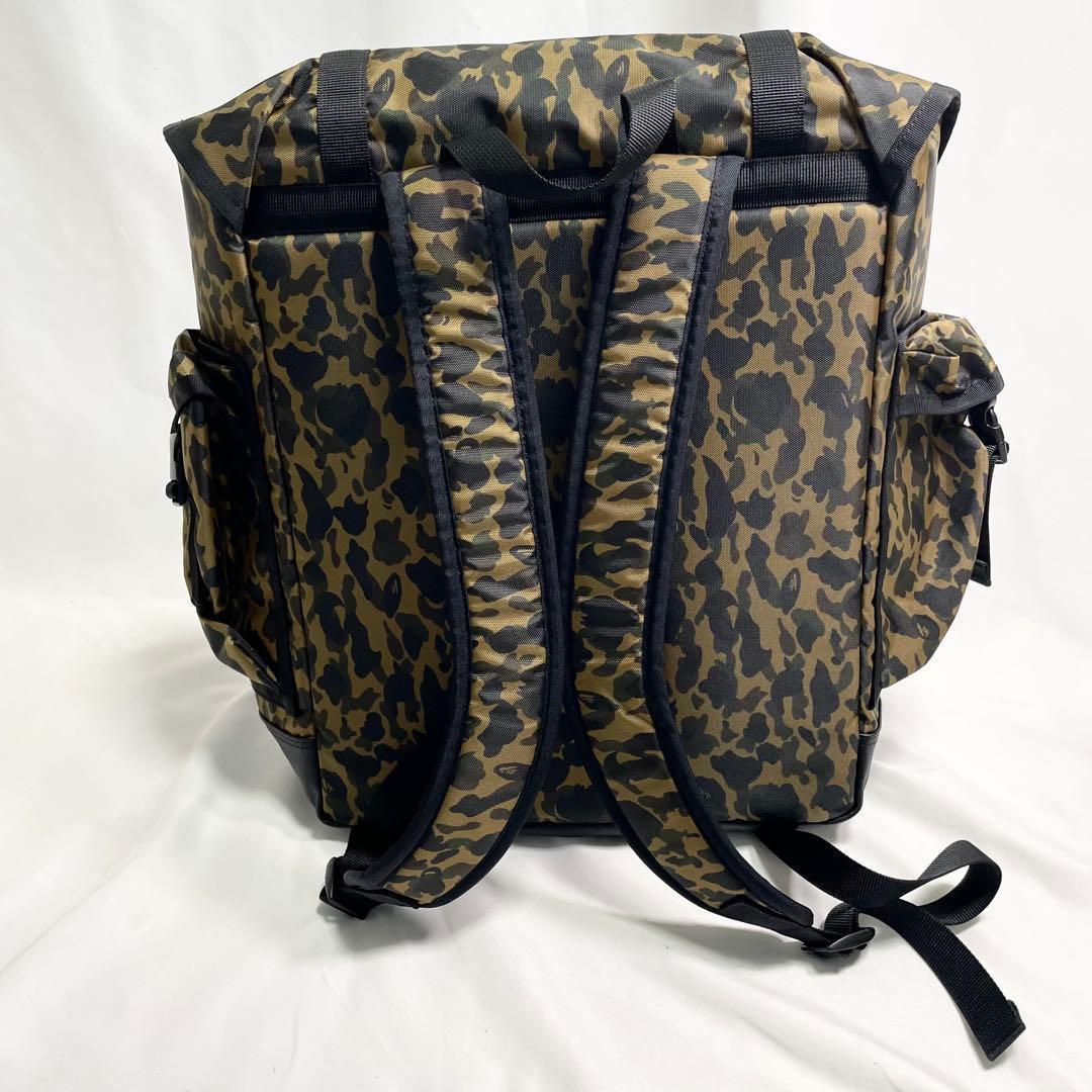 アベイシングエイプ ポーター コラボ 限定品 カモフラ バッグパック リュック