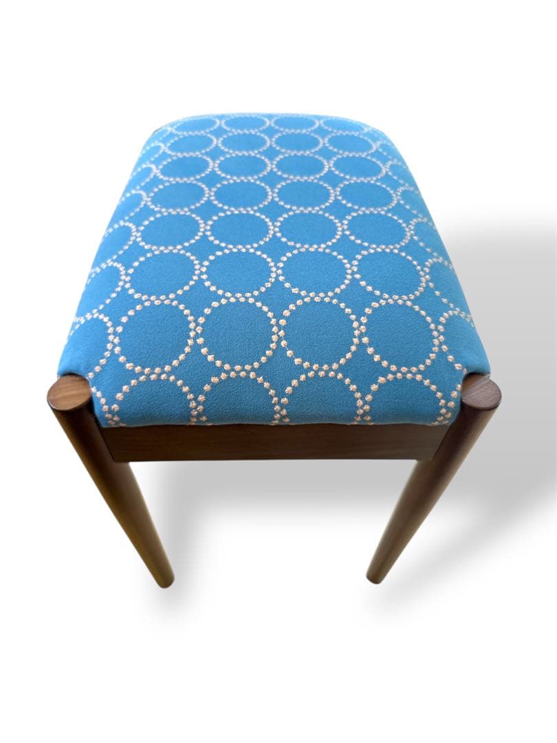 限定　ミナペルホネン　スツール　イス　椅子　オットマン　ブルー　新品未使用　家具