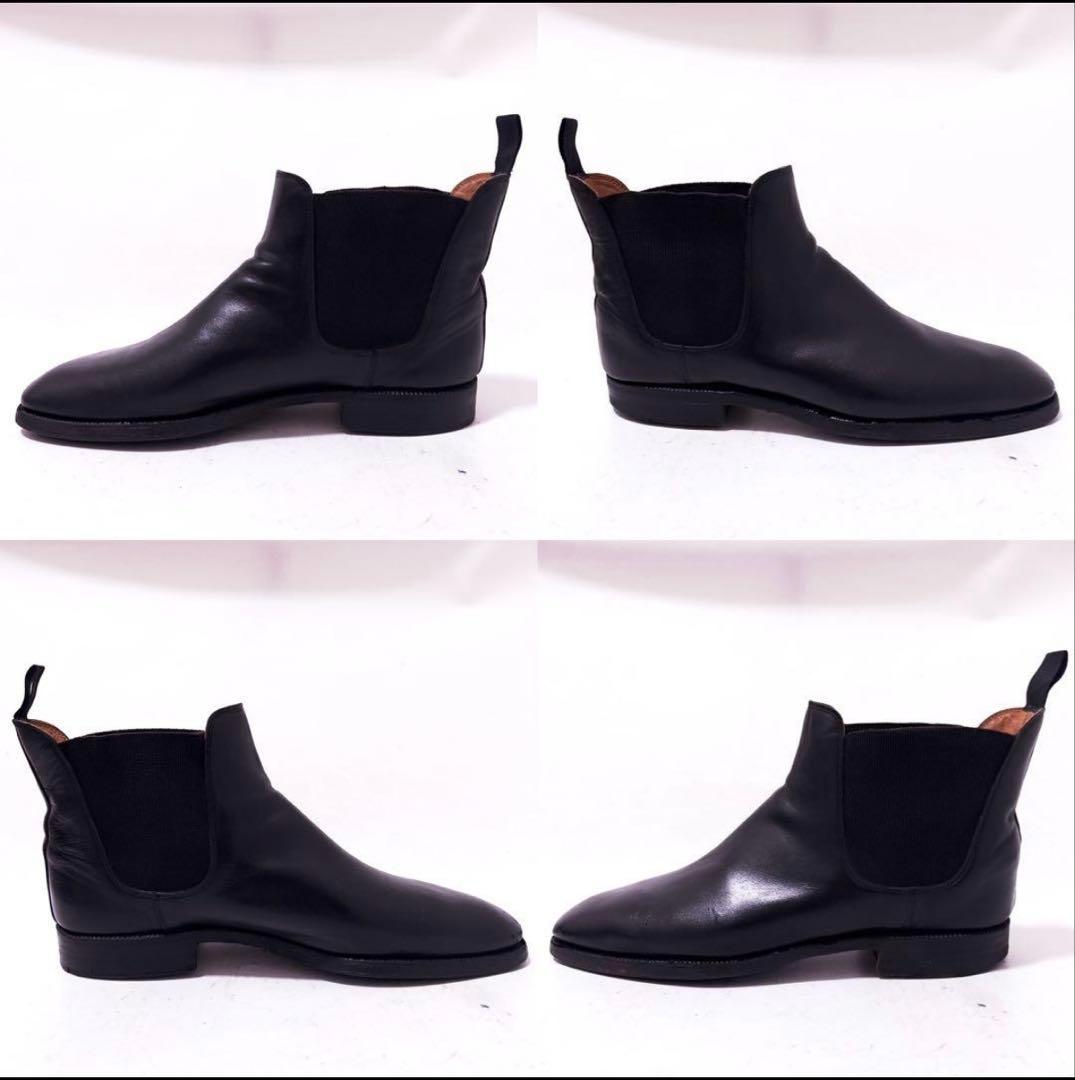 656.CROCKETT&JONES CHELSEA サイドゴアブーツ 8E