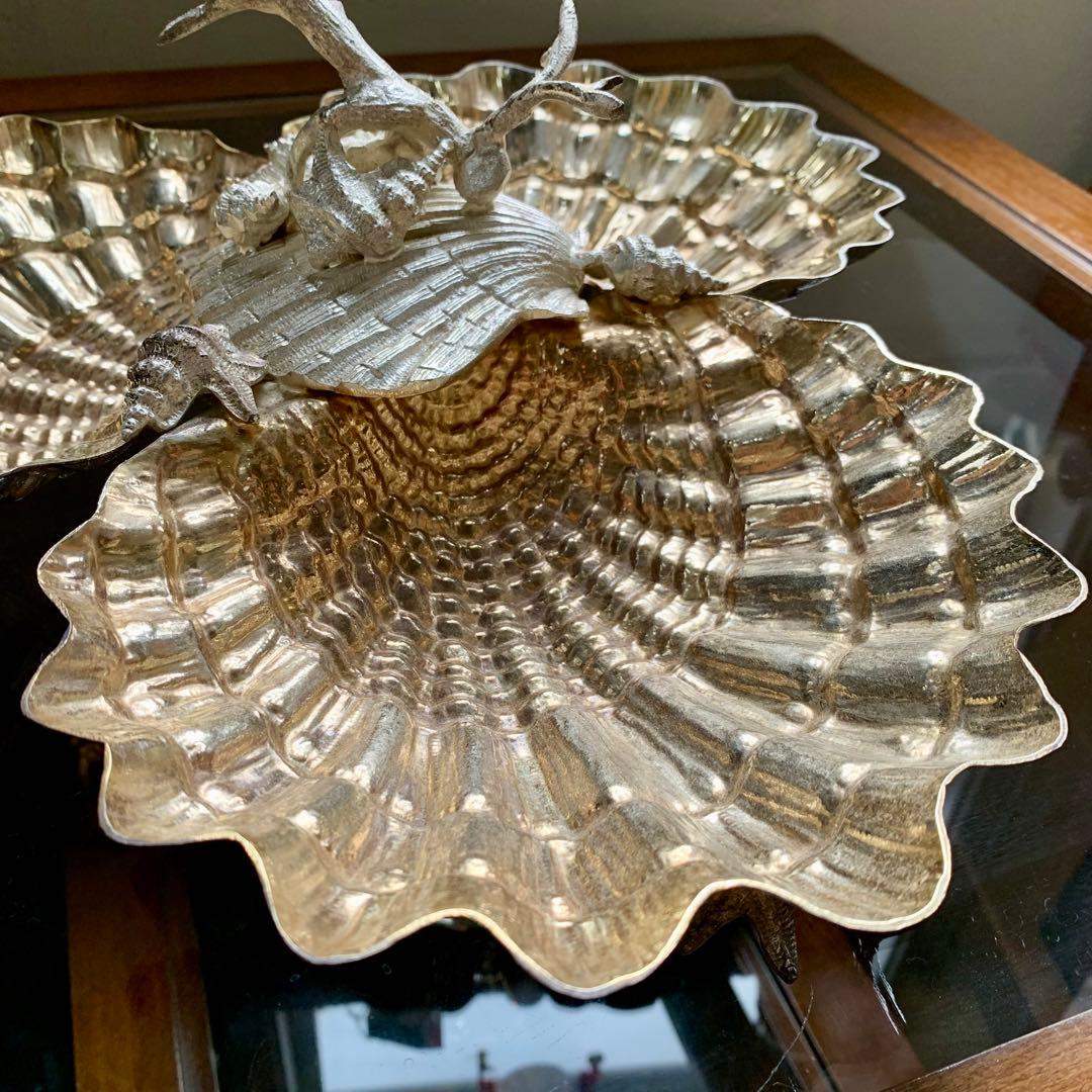 【希少】Franco Lapini 三連トレイ アートピース イタリア製