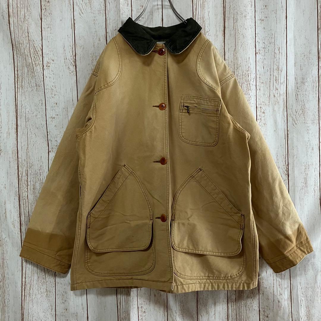 1270 90sエルエルビーンハンティングジャケットダック地アメリカUSA古着