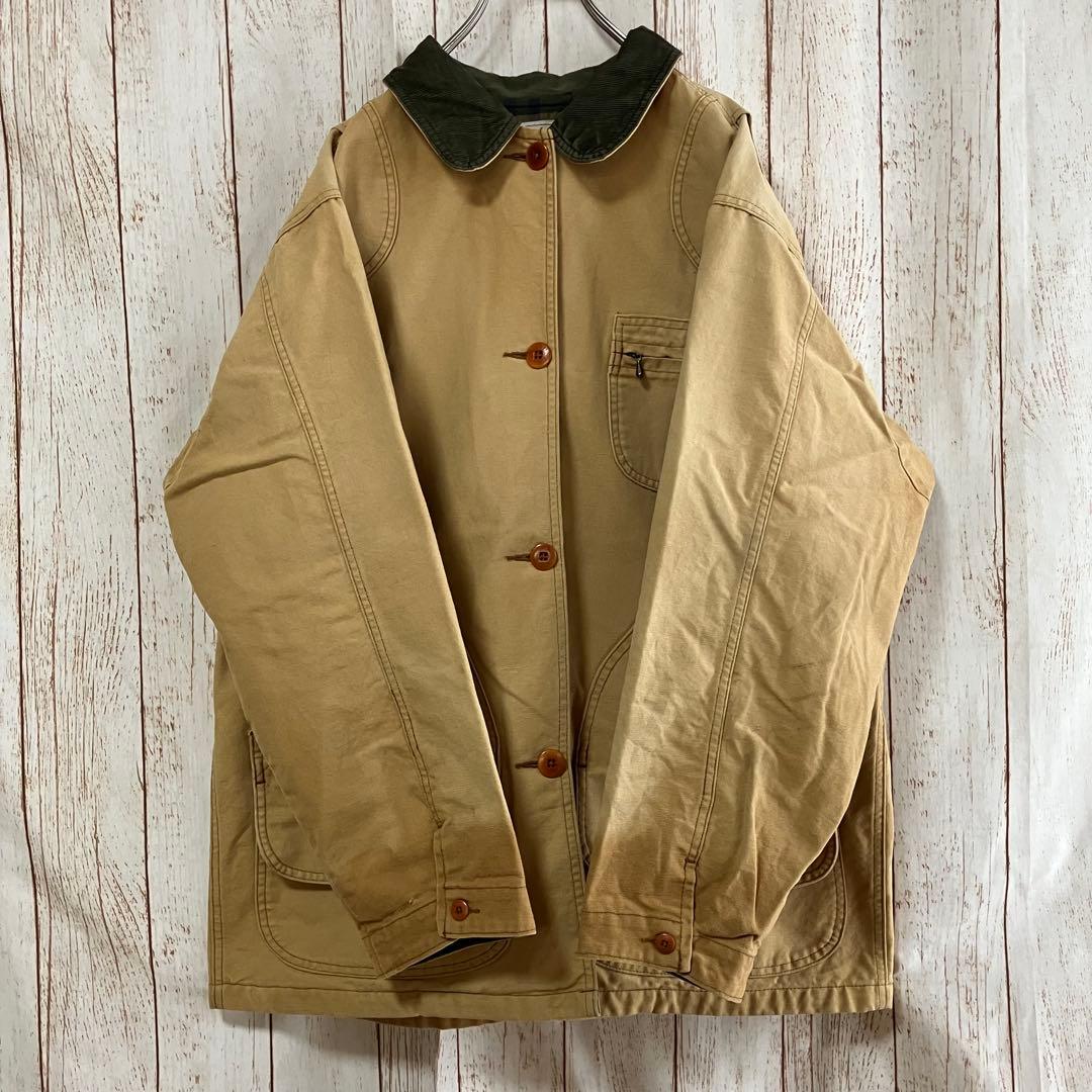 1270 90sエルエルビーンハンティングジャケットダック地アメリカUSA古着
