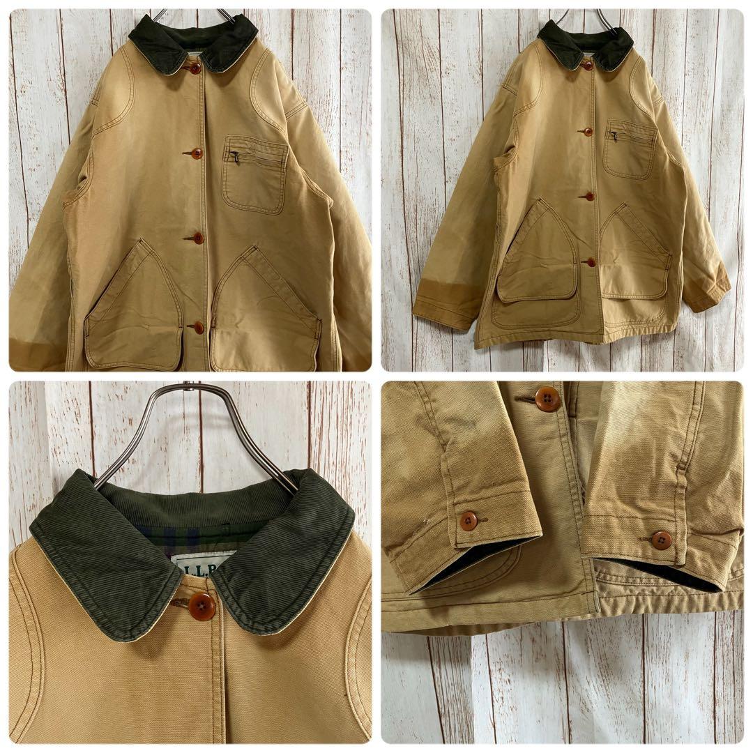 1270 90sエルエルビーンハンティングジャケットダック地アメリカUSA古着