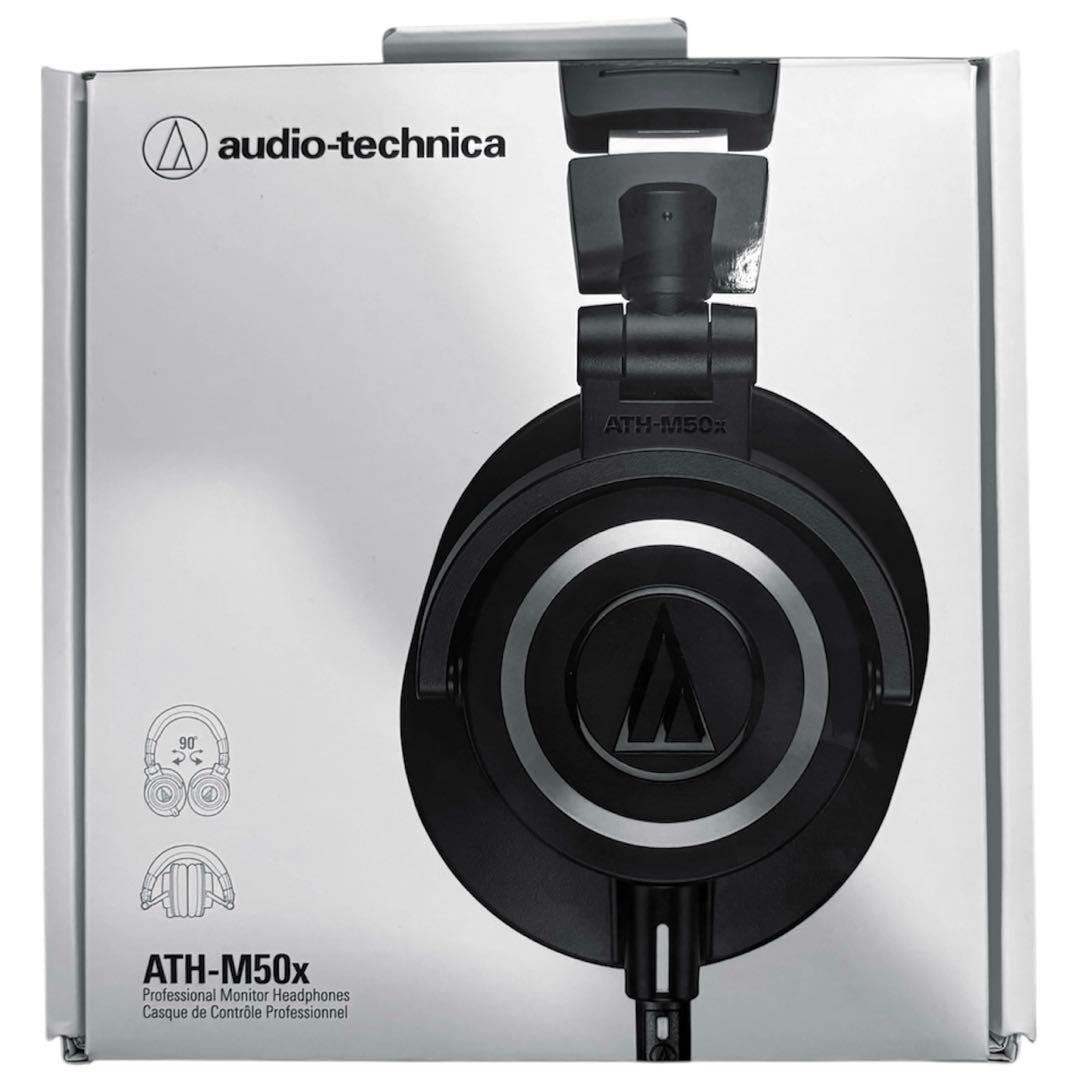 国内正規品 ATH-M50x オーディオテクニカ ヘッドフォン ブラック