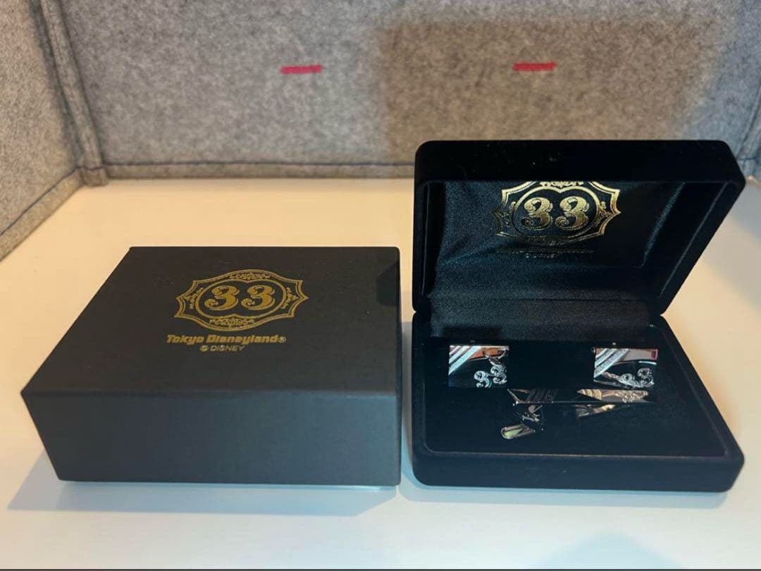 【新品•未使用】クラブ３３ CLUB33 ディズニーランド　カフス ネクタイピン
