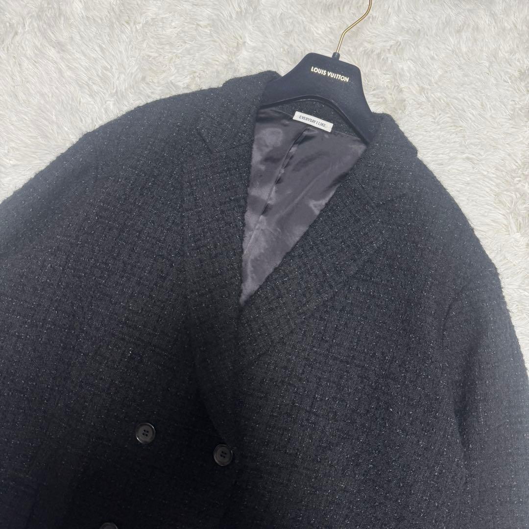 美品 Deuxieme Classe Oversized ツイード ジャケット