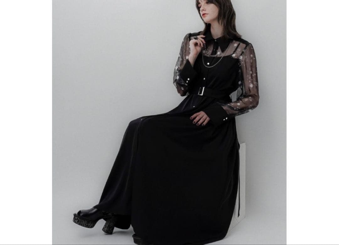 HARE ボタニカルシアーガラキリカエワンピース