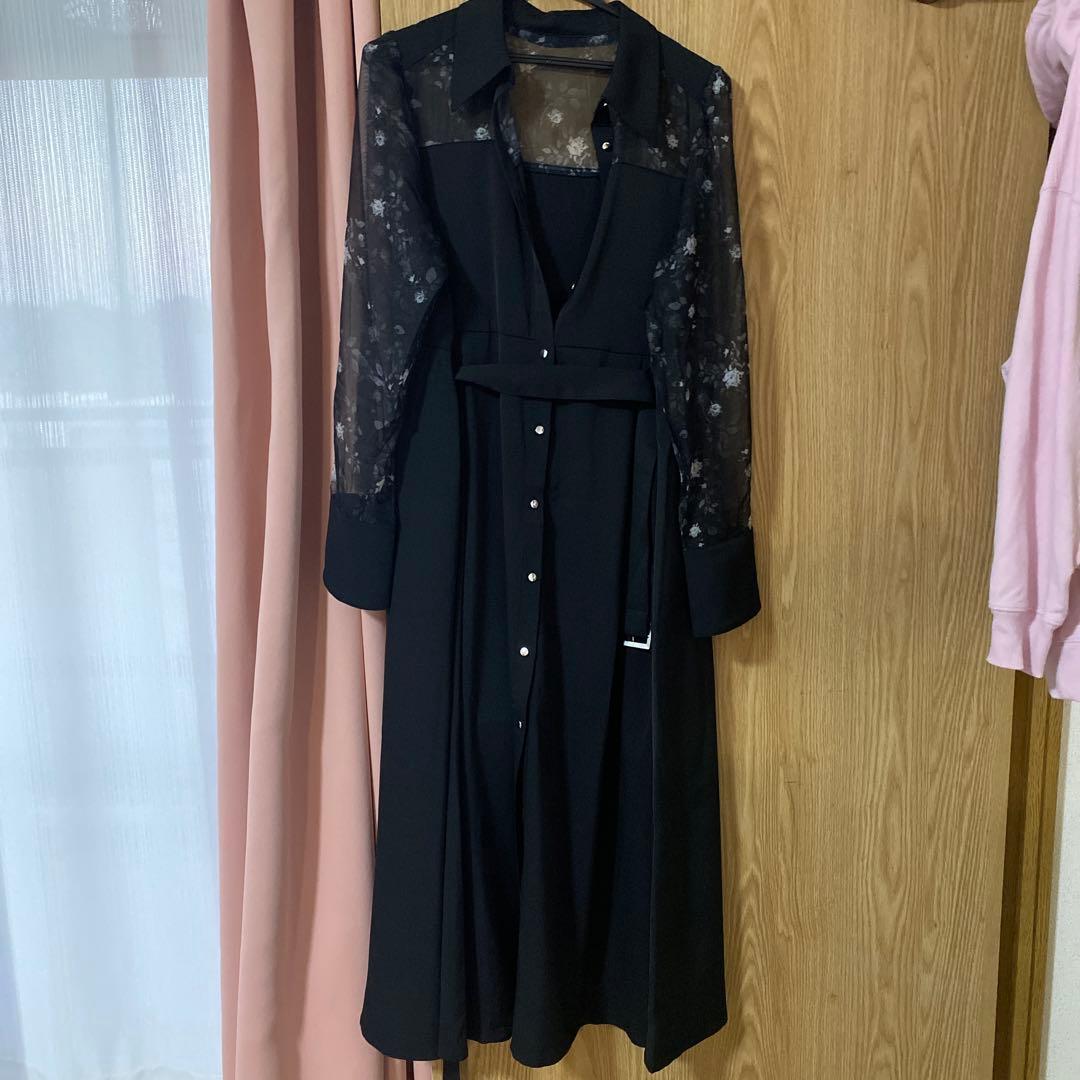 HARE ボタニカルシアーガラキリカエワンピース