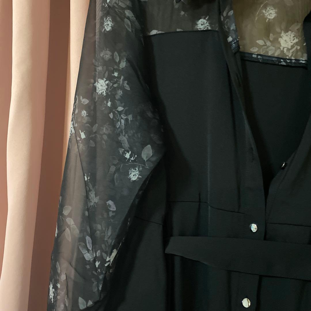 HARE ボタニカルシアーガラキリカエワンピース