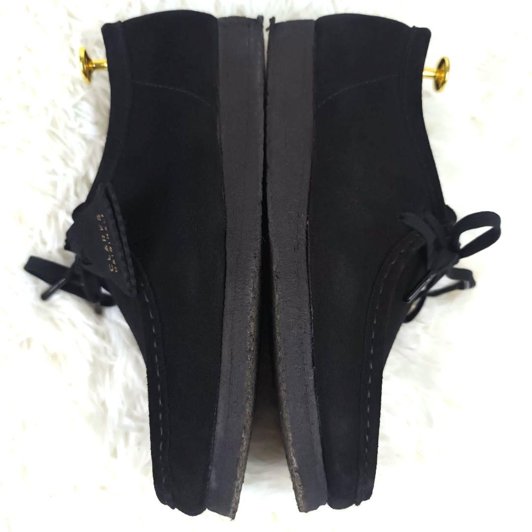 ✨極美品✨ クラークス オリジナル ワラビーシューズ スウェード Uチップ 黒