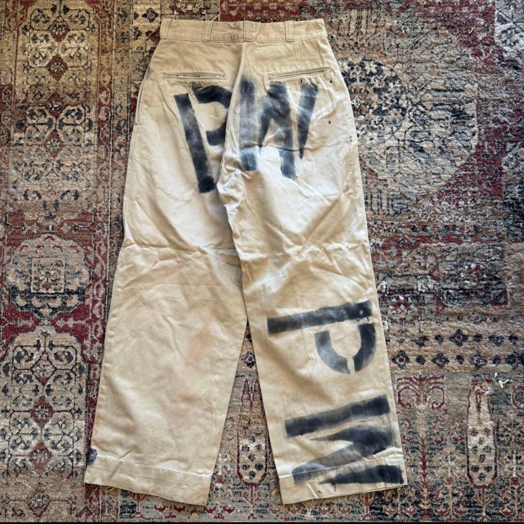 40s50s US.ARMY ミリタリー M-45 PW ステンシル