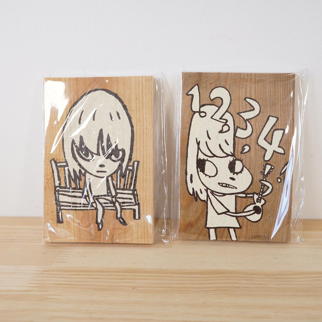 新品未開封 奈良美智 りんご箱 ポストカード 全7種セット 青森県立美術館