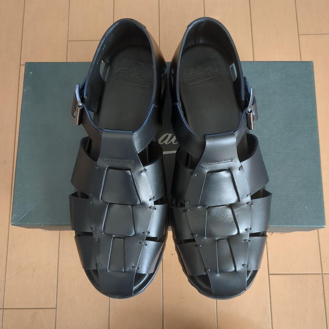 （美品）41 パラブーツ パシフィック PACIFIC グルカサンダル