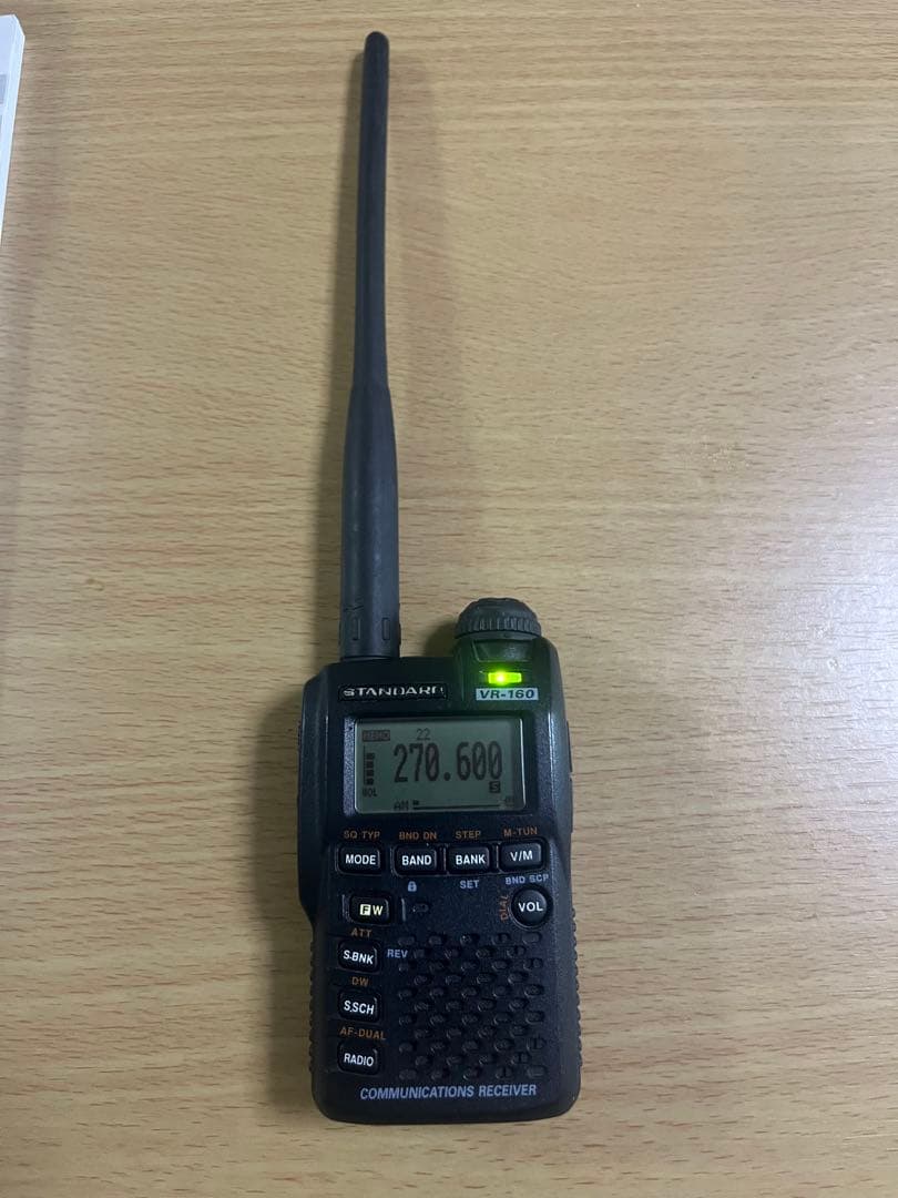 STANDARD VR-160 広帯域受信機