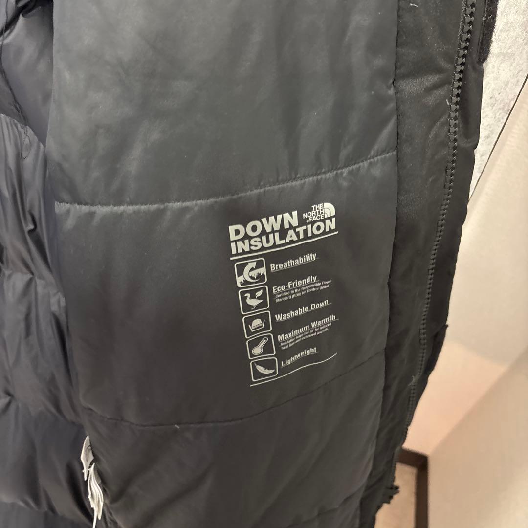 ノースフェイス　ロング　ベンチコート　ダウン