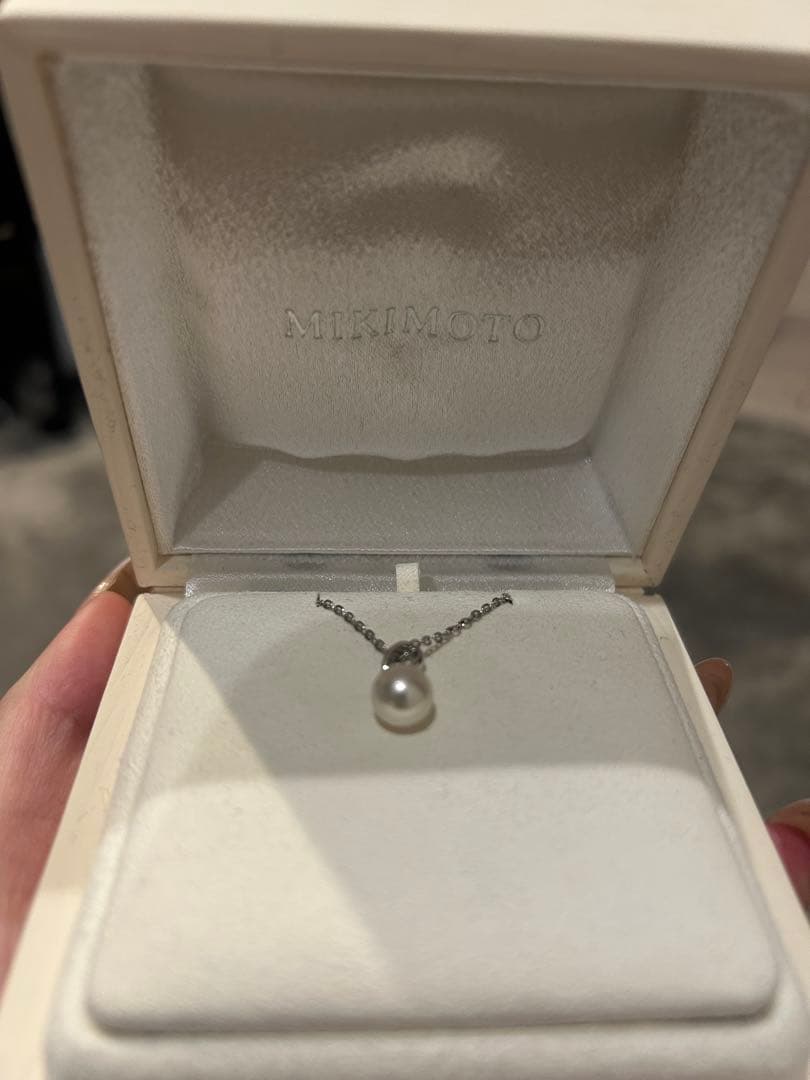 Mikimoto 真珠ペンダントネックレス