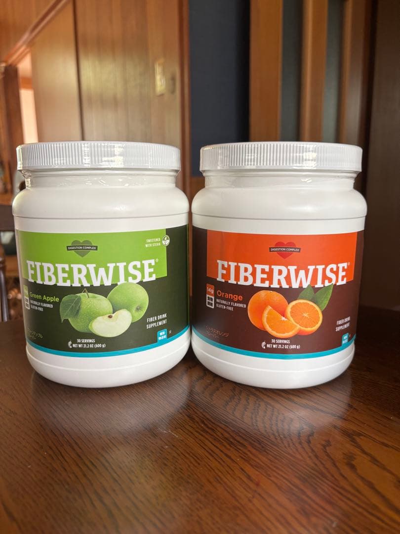 メラルーカ　ファイバーワイズ　糖類無添加　オレンジ&グリーンアップル