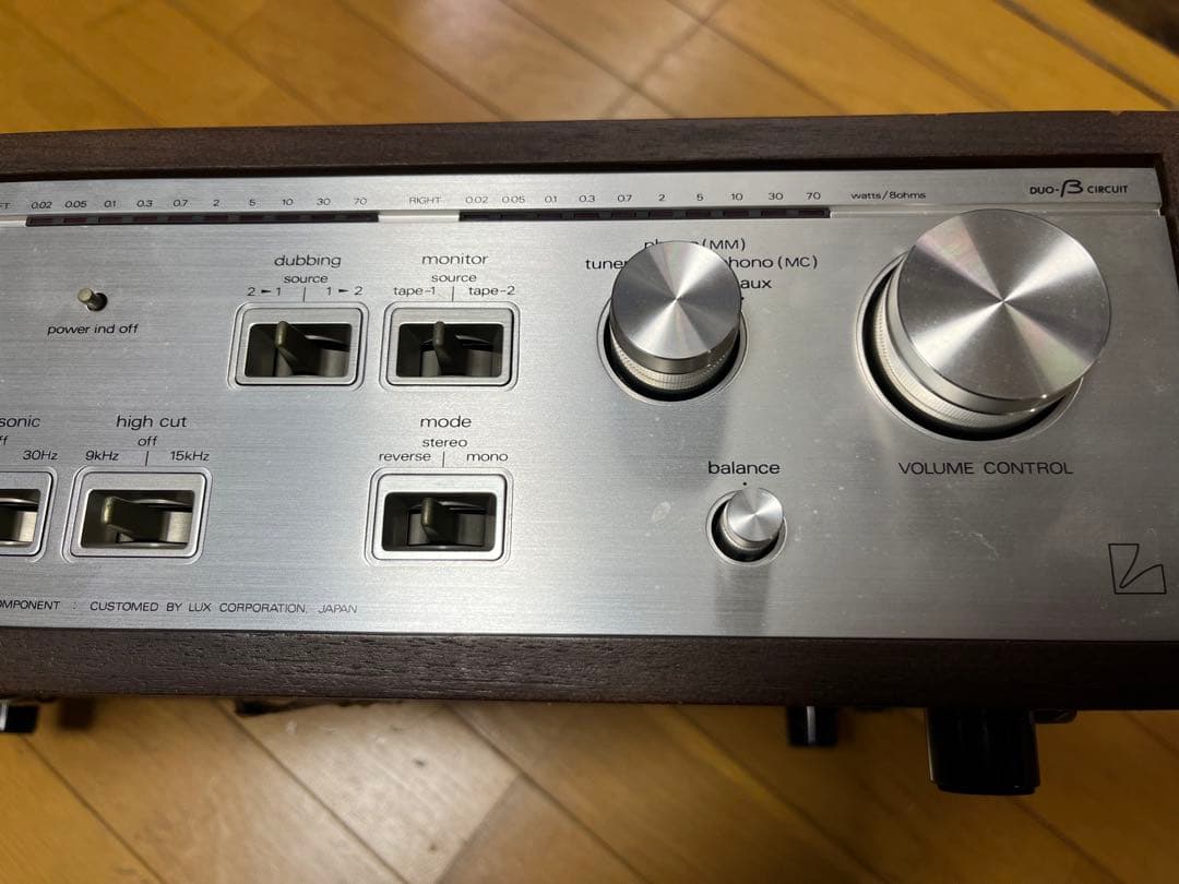 LUXMAN プリメインアンプ L-48Aオーディオ機器