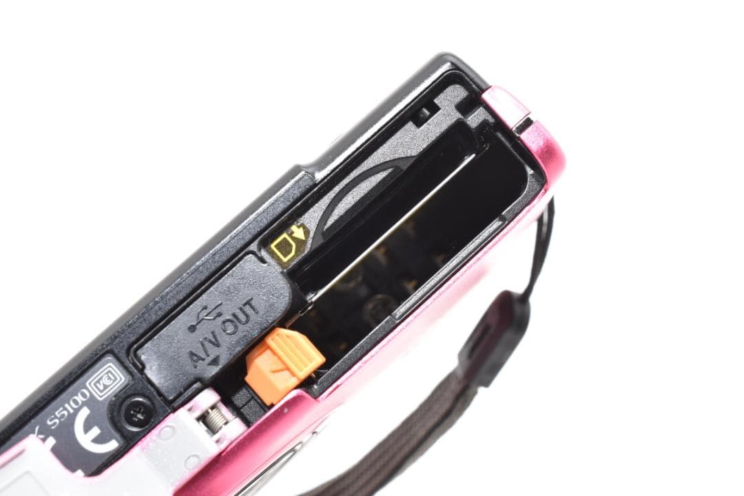 美品)Nikon COOLPIX S5100ニコン　デジカメ　ピンク#954