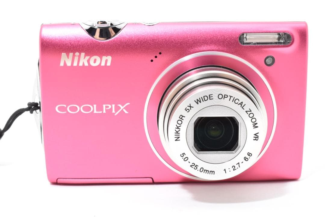 美品)Nikon COOLPIX S5100ニコン　デジカメ　ピンク#954