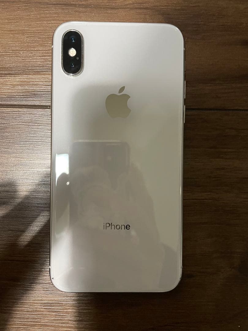 iPhonex シルバー 64GB SiMなし