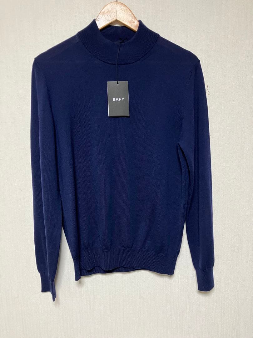 【BAFY バフィー】モックネック ニット セーター 46