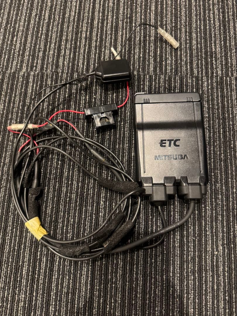バイク用ETC MSC-BE51 動作確認済　アンテナ分離型