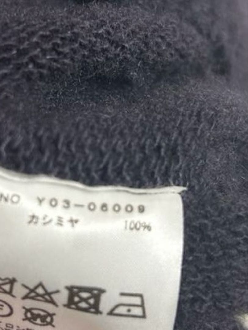 COMOLI カシミヤ製品染クルーネックニット