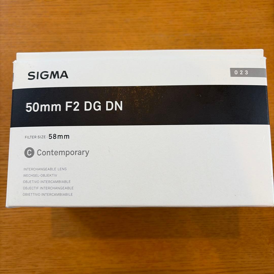 SIGMA 50mm F2 DG DN レンズ
