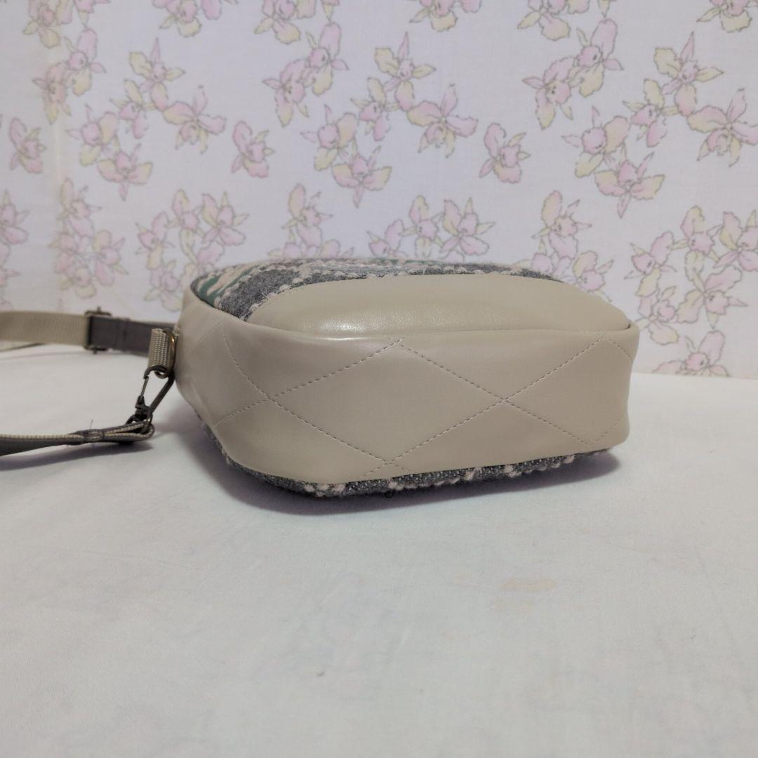 ミナペルホネン　ハンドメイド　バッグ　タンバリン　ポシェット