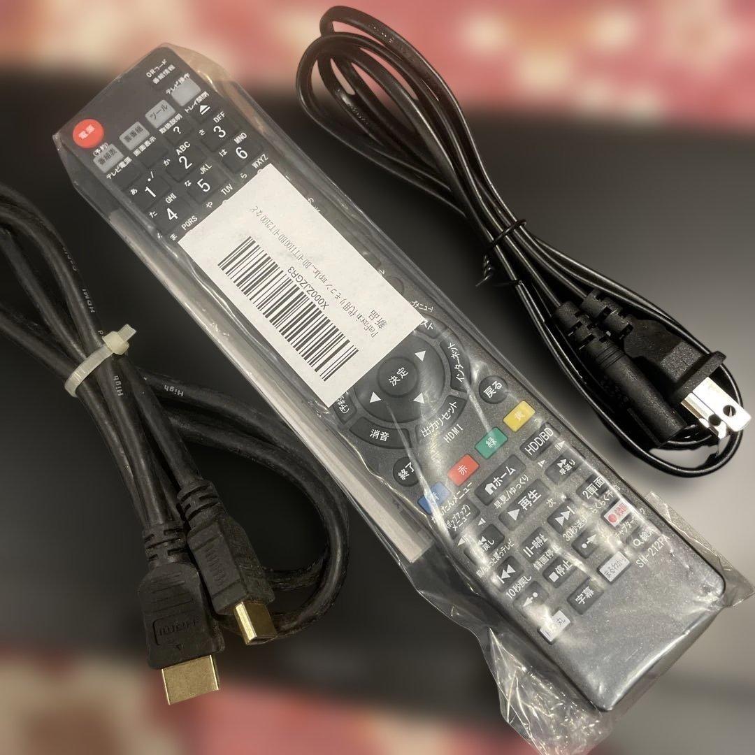 SHARP BD-NS500 12倍録 500GB 新リモ等付フル装備　完動品！