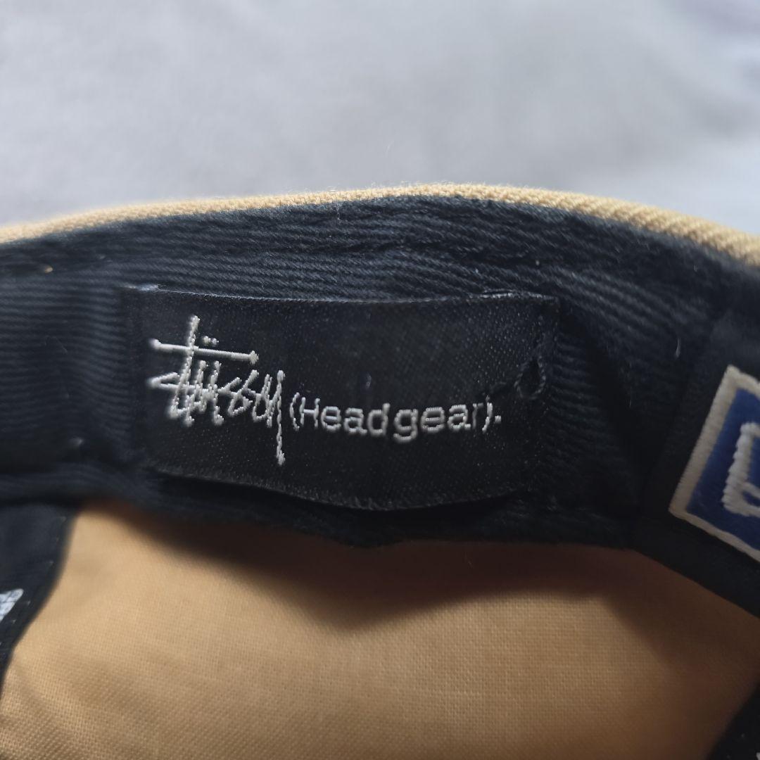 美品stussy × new era キャップ ALL Logo