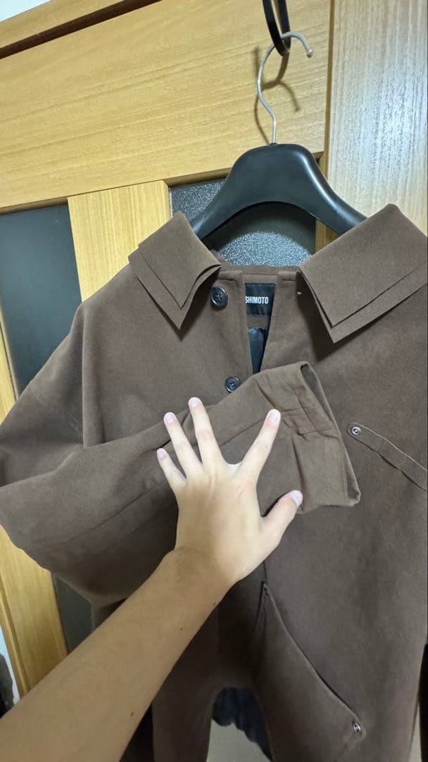 Yuki Hashimoto ブラウン テーラードジャケット