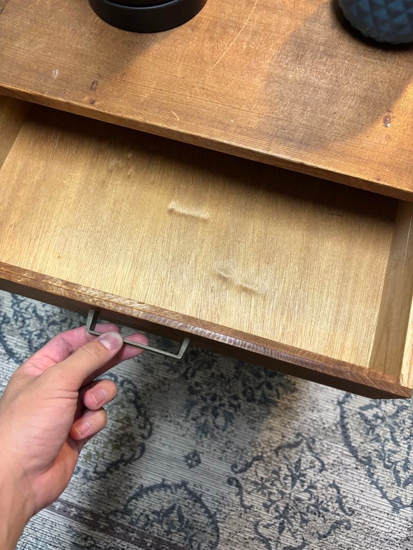 アンティーク 木製 引き出し　5段　チェスト　昭和レトロ　古家具