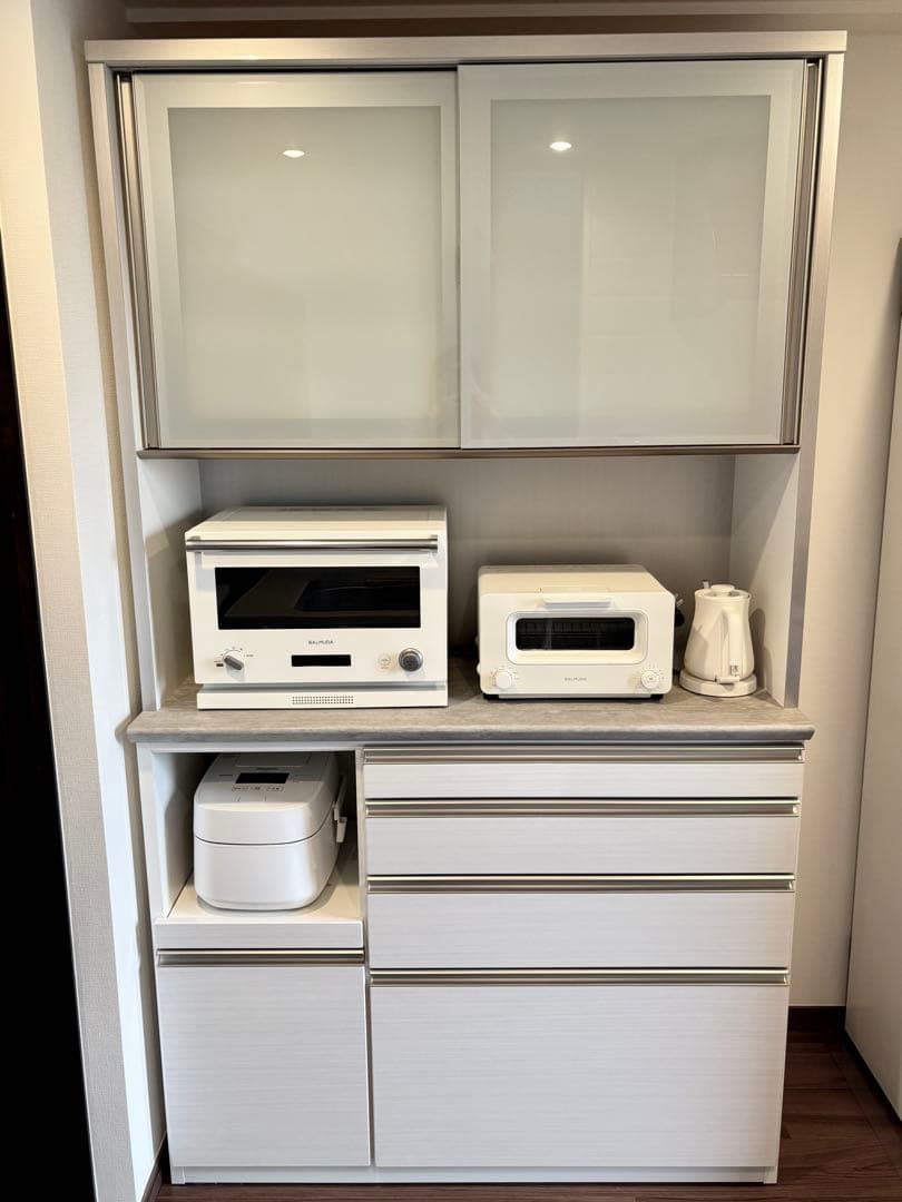 送料込み★松田家具 食器棚 キッチンボード