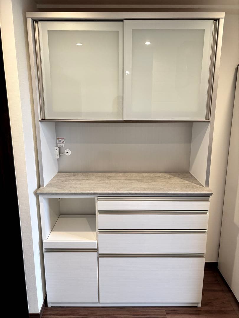 送料込み★松田家具 食器棚 キッチンボード