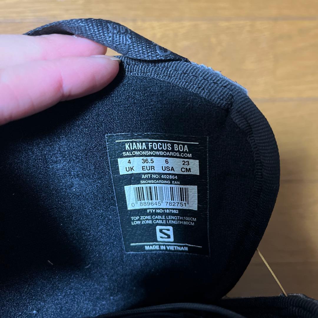 Salomon スノーボードブーツ23cm